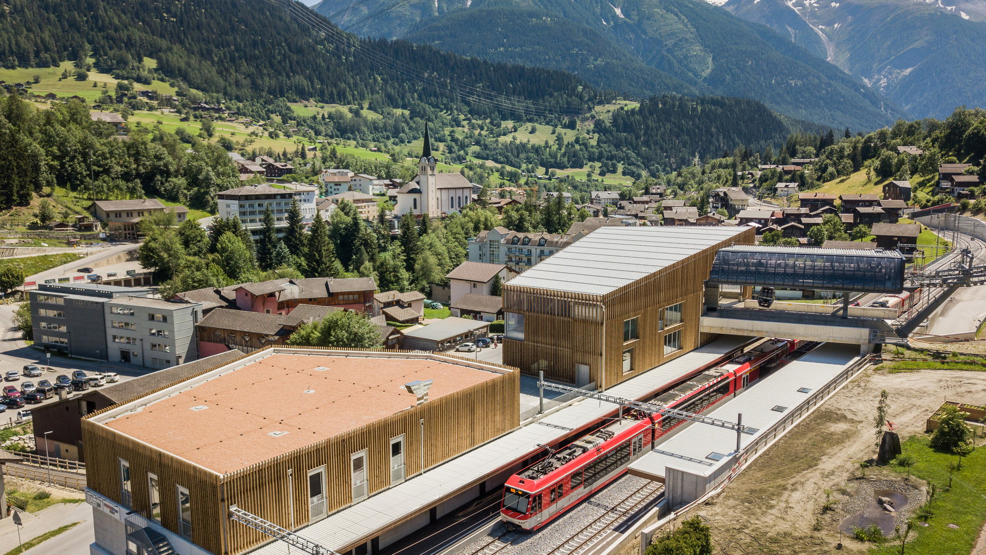 Seilbahnstation Fiesch